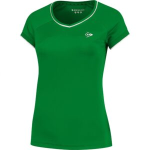 Dunlop Club Short Sleeve T-shirt Verde S Mujer