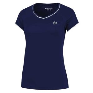 Dunlop Club Short Sleeve T-shirt Azul XS Mujer