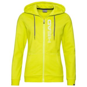 Head Racket Club Greta Full Zip Sweatshirt Amarillo XS Mujer