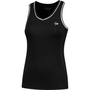 Dunlop Club Sleeveless T-shirt Negro 2XL Mujer