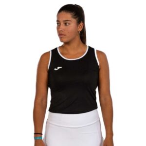 Joma Break Sleeveless T-shirt Negro L Mujer