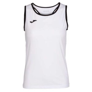 Joma Break Sleeveless T-shirt Blanco L Mujer