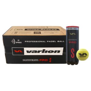 Varlion Summum Pro S Padel Balls Box Amarillo 24 x 3 Balls