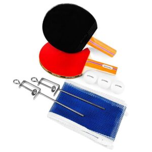 Spokey Alpha Set Table Tennis Racket Rojo,Negro