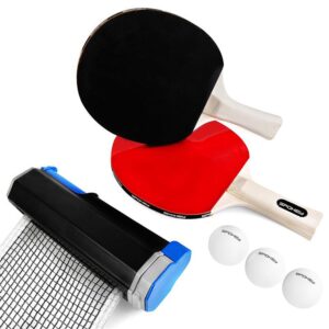 Spokey Roll Joy Table Tennis Racket Rojo,Negro