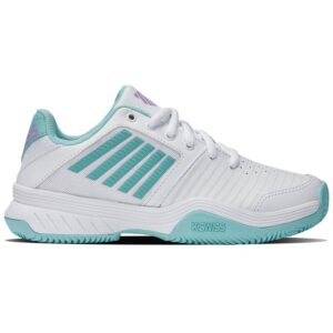 K-swiss Court Express Hb Clay Shoes Blanco EU 39 1/2 Mujer