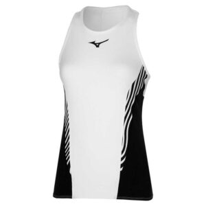 Mizuno Printed T-shirt Blanco M Mujer