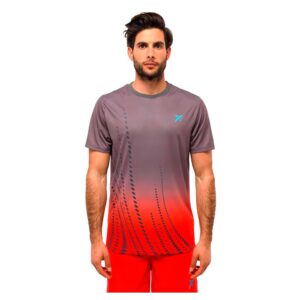 Drop Shot Naos Short Sleeve T-shirt Gris M Hombre