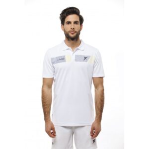 Drop Shot Koa Jmd Short Sleeve Polo Blanco 2XL Hombre