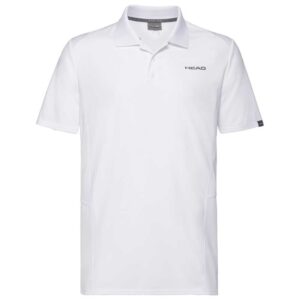 Head Racket Club Tech Short Sleeve Polo Blanco 152 cm