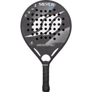 Sidespin Ss Silver Ctrl 3k Padel Racket Negro