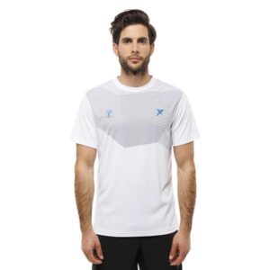 Drop Shot Lima Short Sleeve T-shirt Blanco XL Hombre