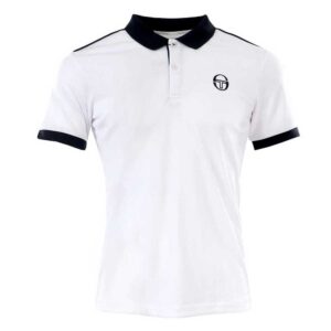 Sergio Tacchini Club Tech Short Sleeve Polo Blanco S Hombre