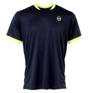 Sergio Tacchini Club Tech Short Sleeve T-shirt Azul S Hombre
