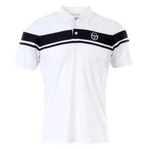 Sergio Tacchini Youngline Pro Short Sleeve Polo Blanco S Hombre