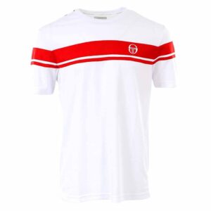 Sergio Tacchini Youngline Pro Short Sleeve T-shirt Blanco S Hombre