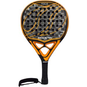 Sidespin Ss Focus 18k Fc Padel Racket Negro