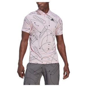 Adidas Club Graphic Short Sleeve Polo Blanco M Hombre