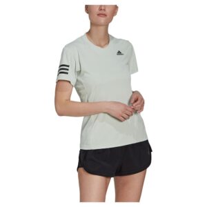 Adidas Club Short Sleeve T-shirt Verde L Mujer