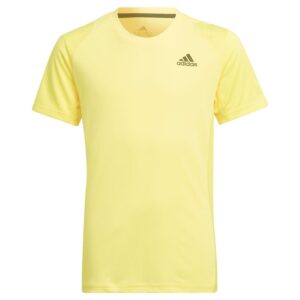 Adidas Club Short Sleeve T-shirt Amarillo 13-14 Years Niño