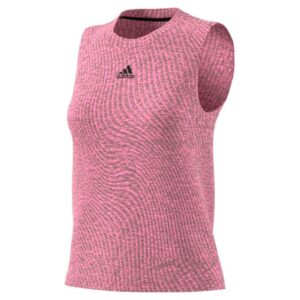 Adidas Match Sleeveless T-shirt Rosa L Mujer