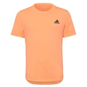 Adidas New York Freelift Short Sleeve T-shirt Naranja 15-16 Years Niño