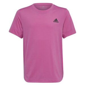 Adidas New York Freelift Short Sleeve T-shirt Lila 15-16 Years Niño