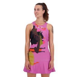 Adidas New York Y-dress Dress Lila XS Mujer