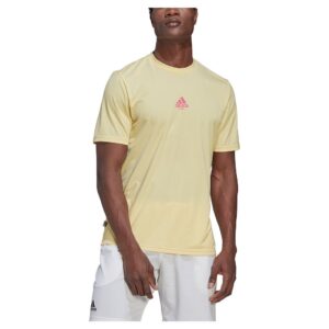 Adidas Pad Short Sleeve T-shirt Amarillo 2XL Hombre