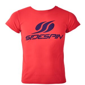 Sidespin Ee42 Short Sleeve T-shirt Rojo M Mujer