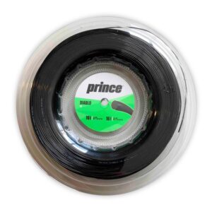 Prince Diablo 200 M Tennis Reel String Negro 1.30 mm