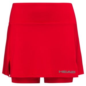 Head Racket Club Basic Skirt Rojo 164 cm Niño