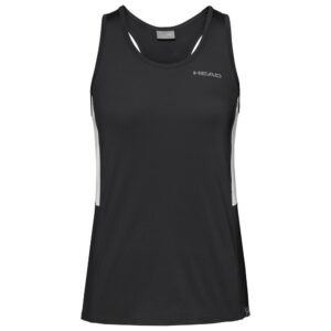 Head Racket Club Sleeveless T-shirt Negro 164 cm Niño