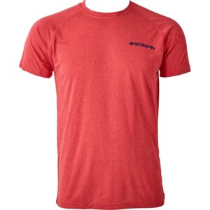 Sidespin Confort Short Sleeve T-shirt Rojo M Hombre