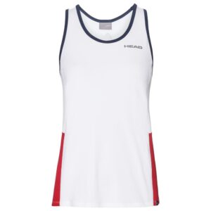 Head Racket Club Sleeveless T-shirt Blanco 176 cm Niño