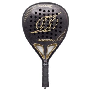 Sidespin Ss Golden Pro 12k Padel Racket Negro