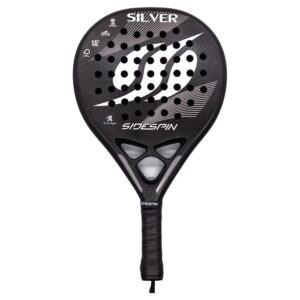 Sidespin Ss Silver 3k Padel Racket Plateado