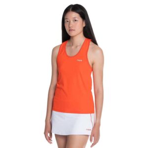 Nox Team Fit Sleeveless T-shirt Naranja M Mujer