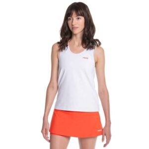 Nox Team Fit Sleeveless T-shirt Blanco XS Mujer