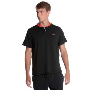 Nox Team Short Sleeve Polo Negro 2XL Hombre