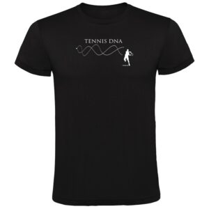 Kruskis Tennis Dna Short Sleeve T-shirt Negro 2XL Hombre