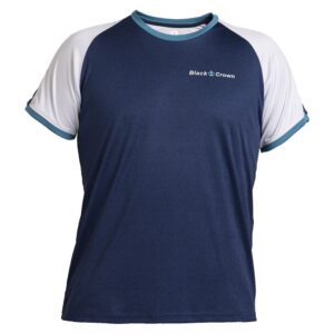 Black Crown Apolo Short Sleeve T-shirt Azul L Hombre