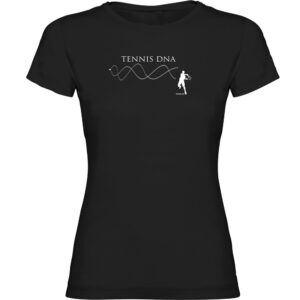 Kruskis Tennis Dna Short Sleeve T-shirt Negro L Mujer