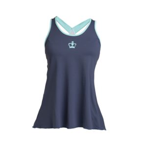 Black Crown Corfu Short Sleeve T-shirt Azul L Mujer