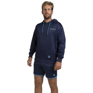 Black Crown Teide Hoodie Azul L Hombre