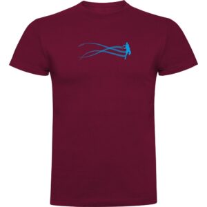Kruskis Stella Tennis Short Sleeve T-shirt Rojo S Hombre