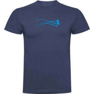 Kruskis Stella Tennis Short Sleeve T-shirt Azul 2XL Hombre