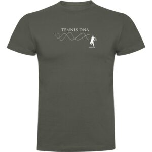 Kruskis Tennis Dna Short Sleeve T-shirt Verde S Hombre