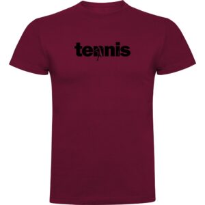 Kruskis Word Tennis Short Sleeve T-shirt Rojo 2XL Hombre