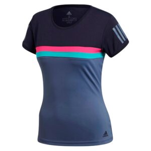 Adidas Club Short Sleeve T-shirt Azul XS Mujer